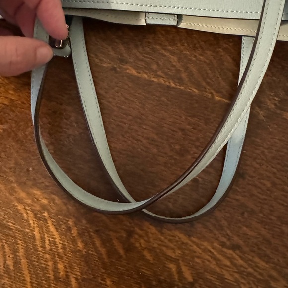 Kate Spade Robin Egg Blue purse - Picture 6 of 7